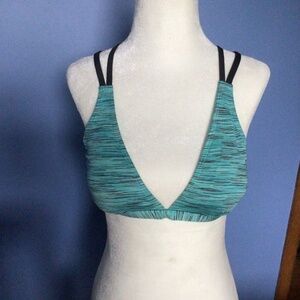 LIV Love Swimwear Green Swim Bikini Top and Bottom